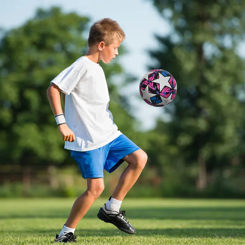 Size 4/5 PU Seamless Soccer Ball – Match & Training