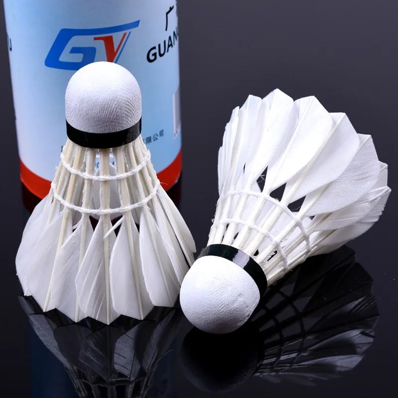 3PCS Duck Feather Badminton Shuttlecock Set