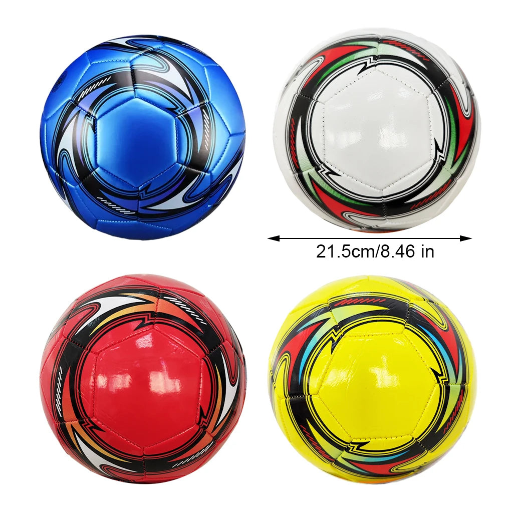 Standard Size 5 Wear-Resistant Rubber Soccer Ball