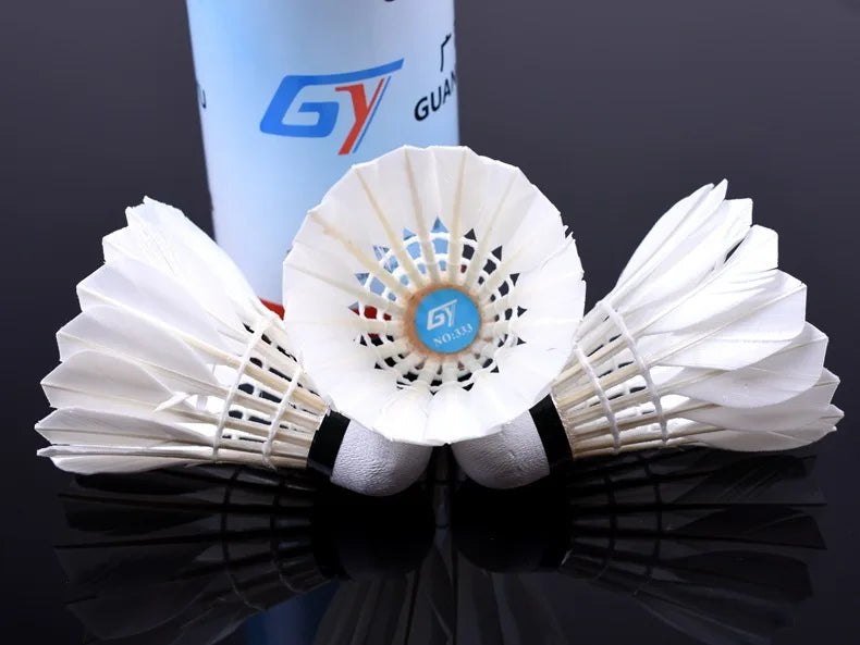 3PCS Duck Feather Badminton Shuttlecock Set
