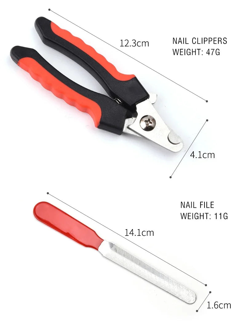 Pet Nail Clipper Scissors for Dogs & Cats