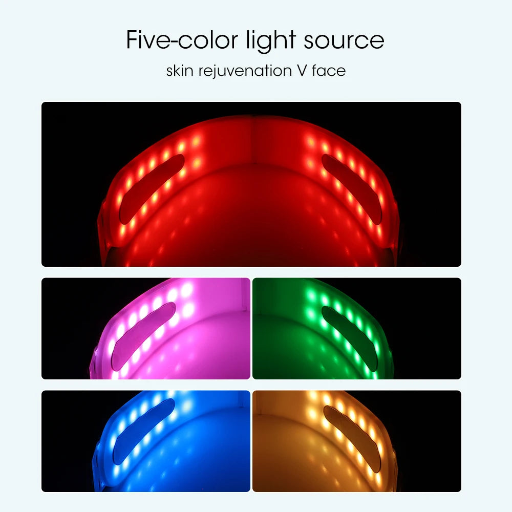 Red Light V-Face Lifting Massager with Remote