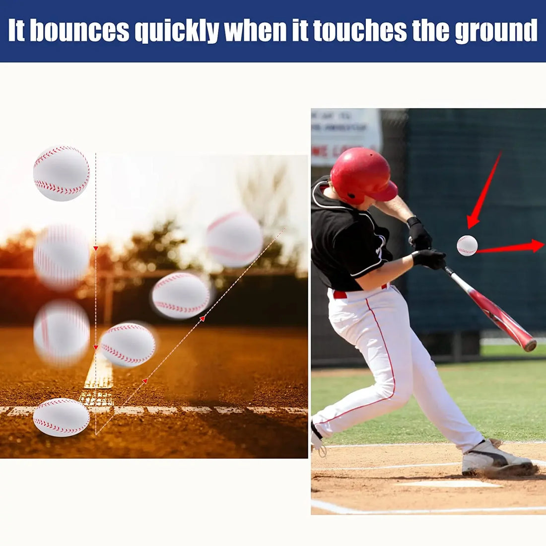 No. 9 Handmade Training Baseball – White Safety Ball