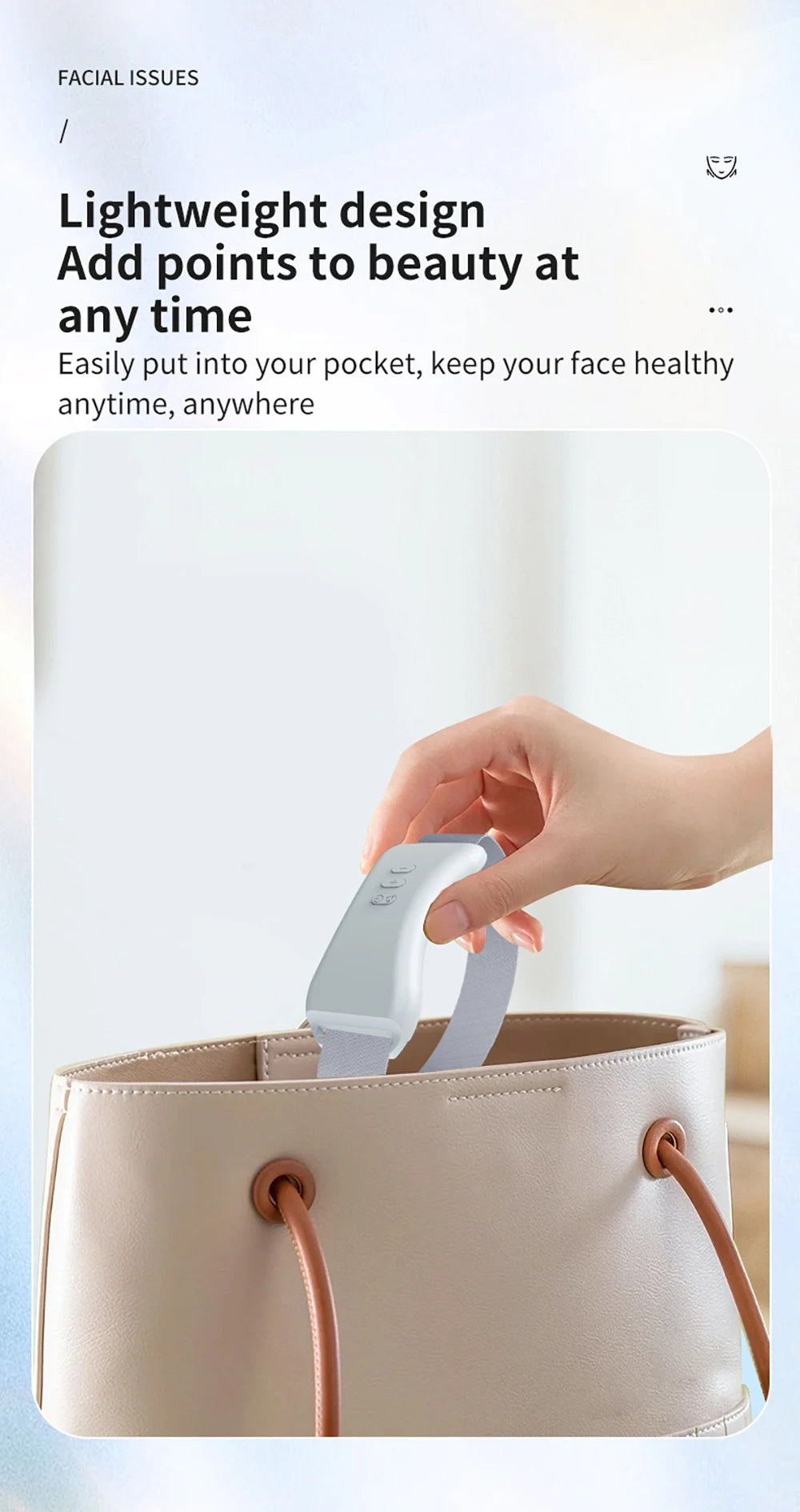 EMS V-Face Lifting Massager – Microcurrent Facial Toning Device