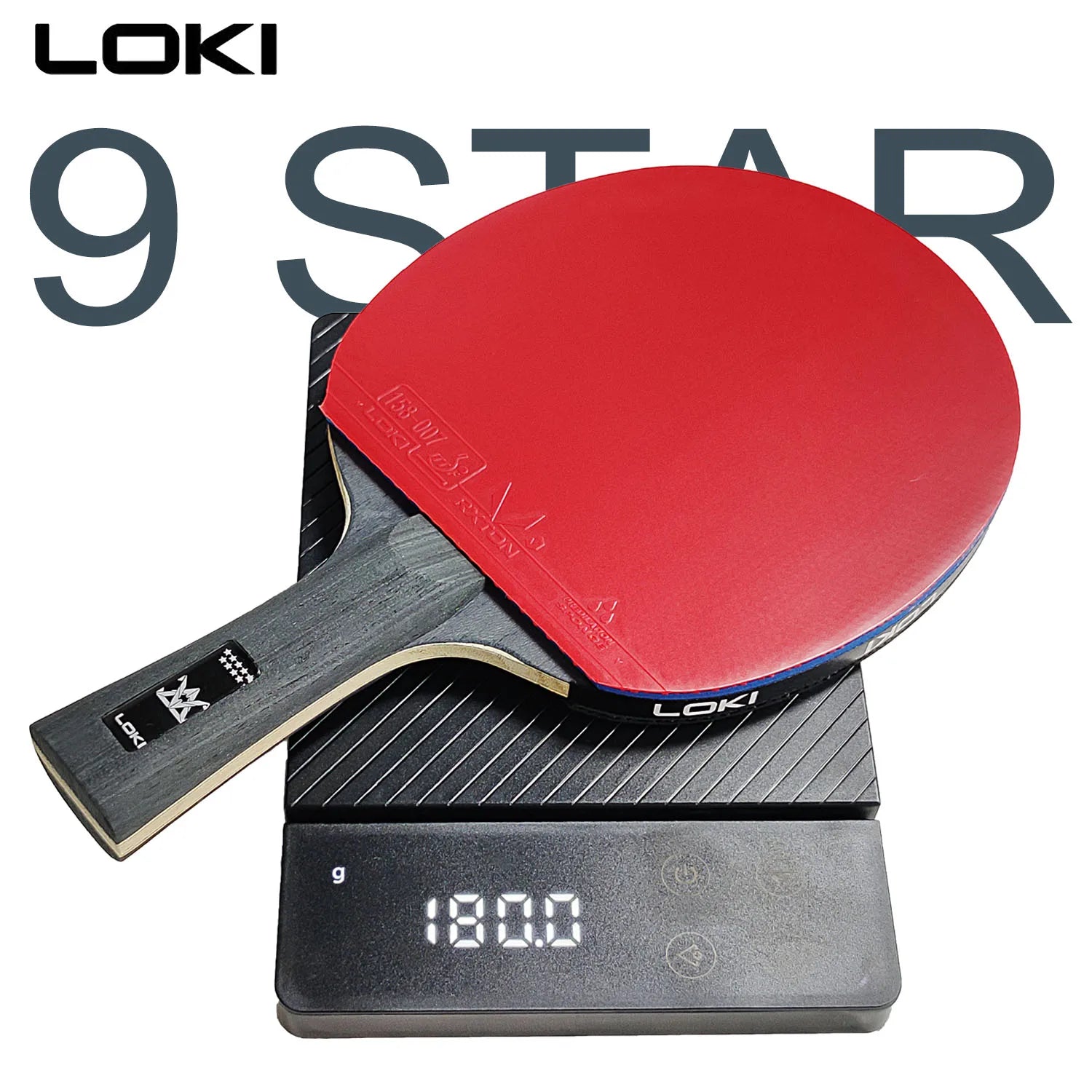 LOKI 9-Star Carbon Table Tennis Racket