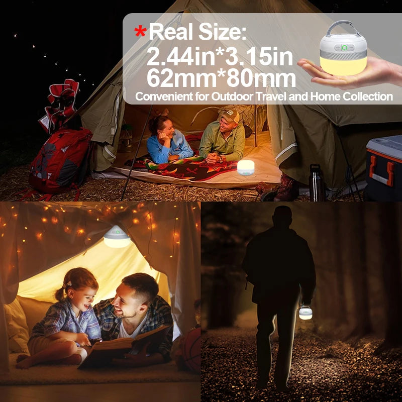 LV10 Rechargeable Outdoor LED Camping Lantern