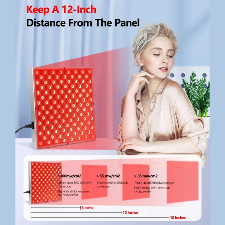 225 LED Red Light Therapy Panel for Face & Body