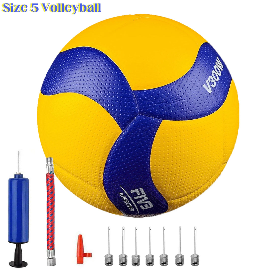 PU Leather Volleyball Size 5 – Indoor/Outdoor MVA300