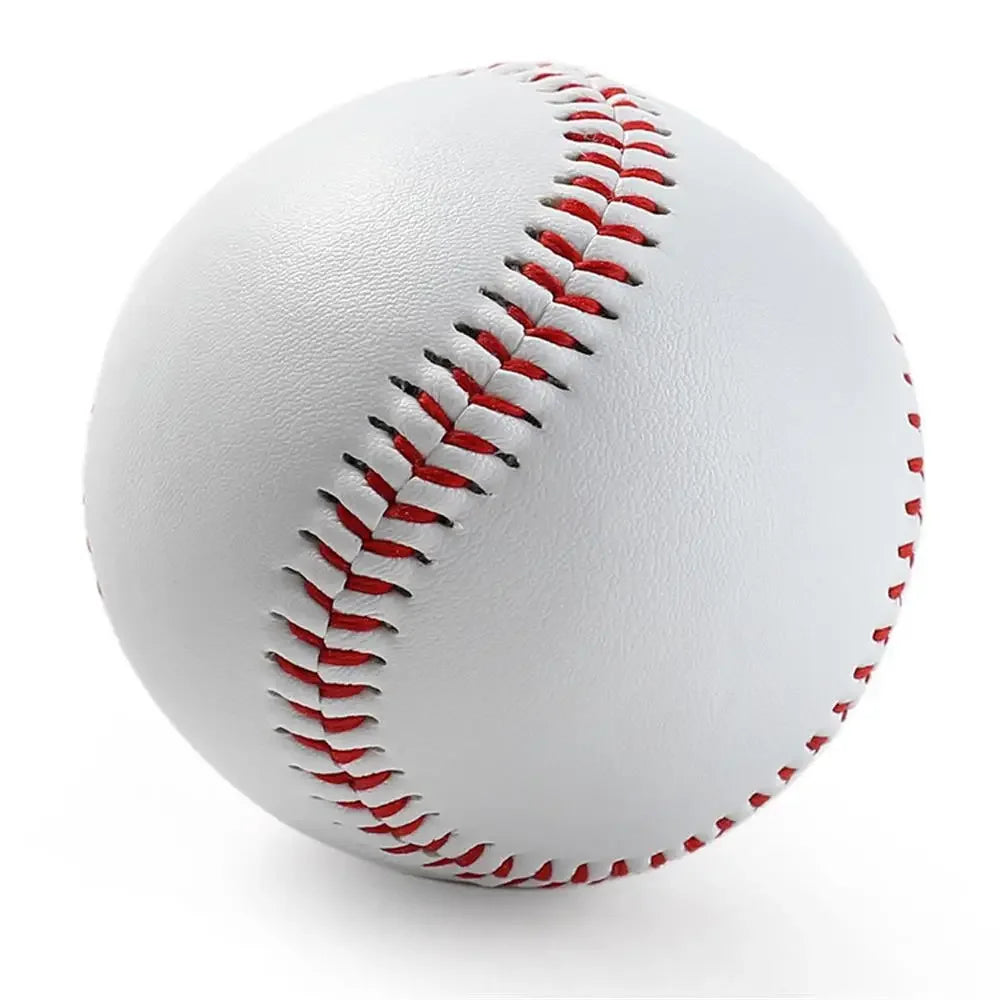No. 9 Handmade Training Baseball – White Safety Ball