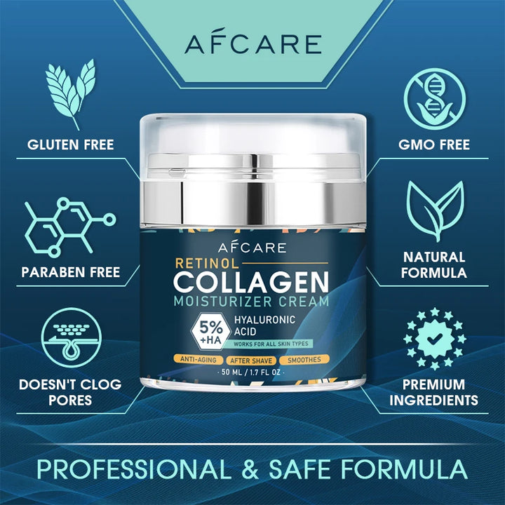 Instant Retinol Lifting & Firming Face Cream for Men