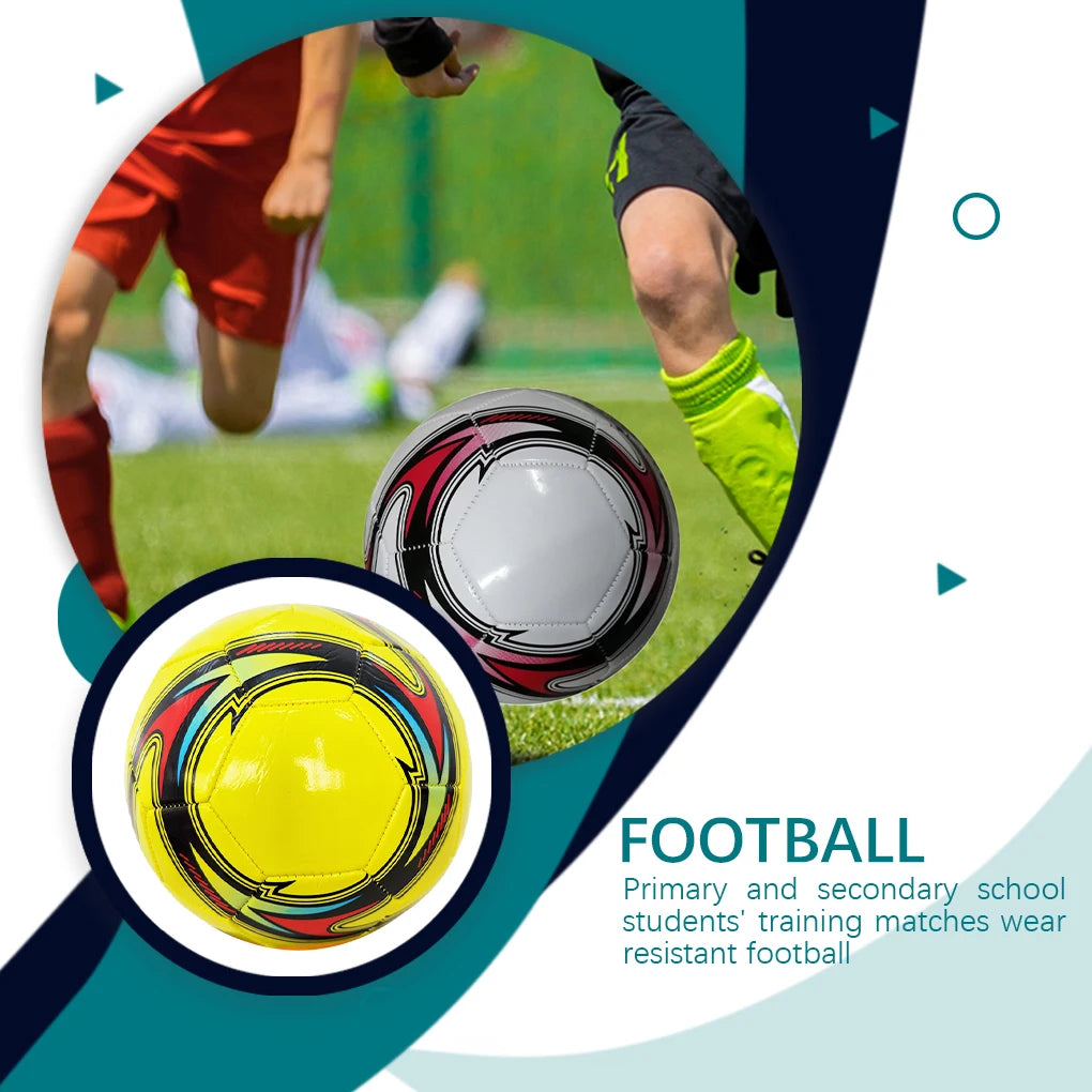 Standard Size 5 Wear-Resistant Rubber Soccer Ball