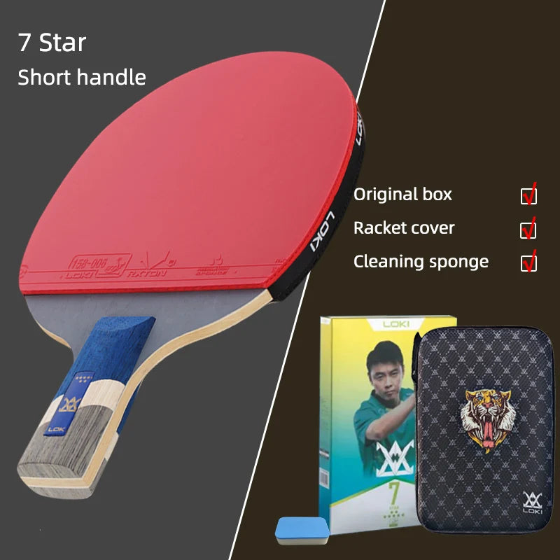 LOKI 9-Star Carbon Table Tennis Racket