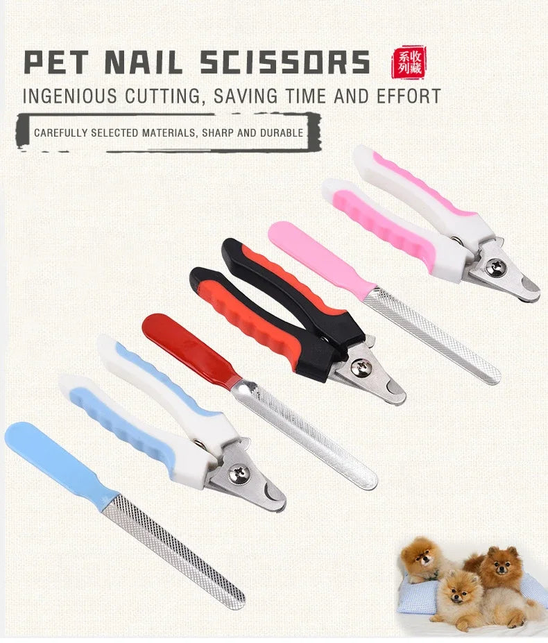 Pet Nail Clipper Scissors for Dogs & Cats