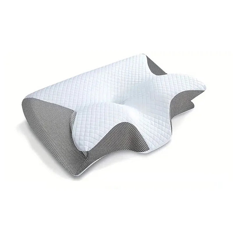 2-in-1 Memory Foam Cervical Neck Pillow