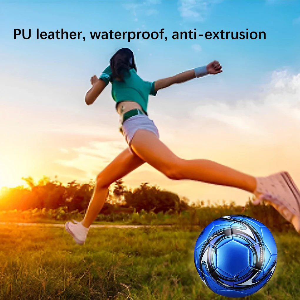 Standard Size 5 Wear-Resistant Rubber Soccer Ball