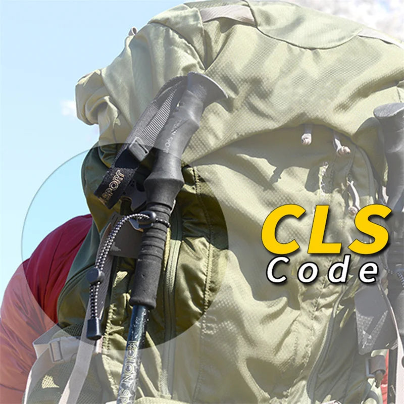 2pcs Backpack Trekking Pole Holder Straps