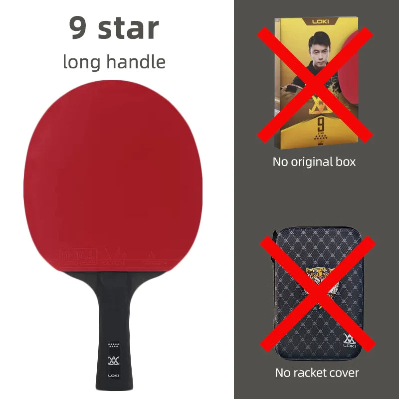 LOKI 9-Star Carbon Table Tennis Racket