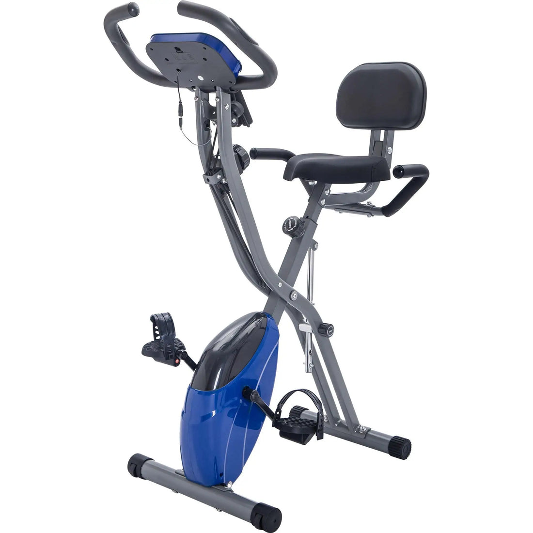 Folding X-Bike with Resistance & Backrest