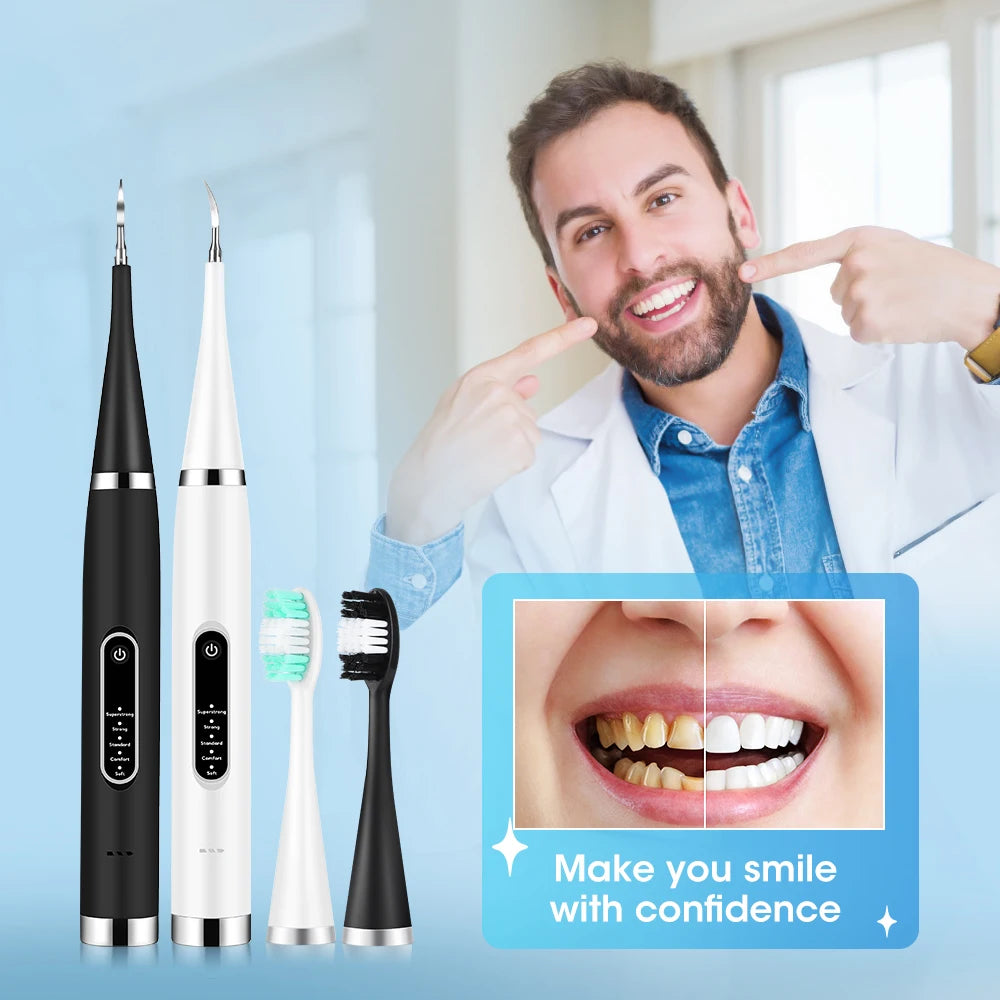 Electric Dental Scaler – Tartar & Plaque Remover