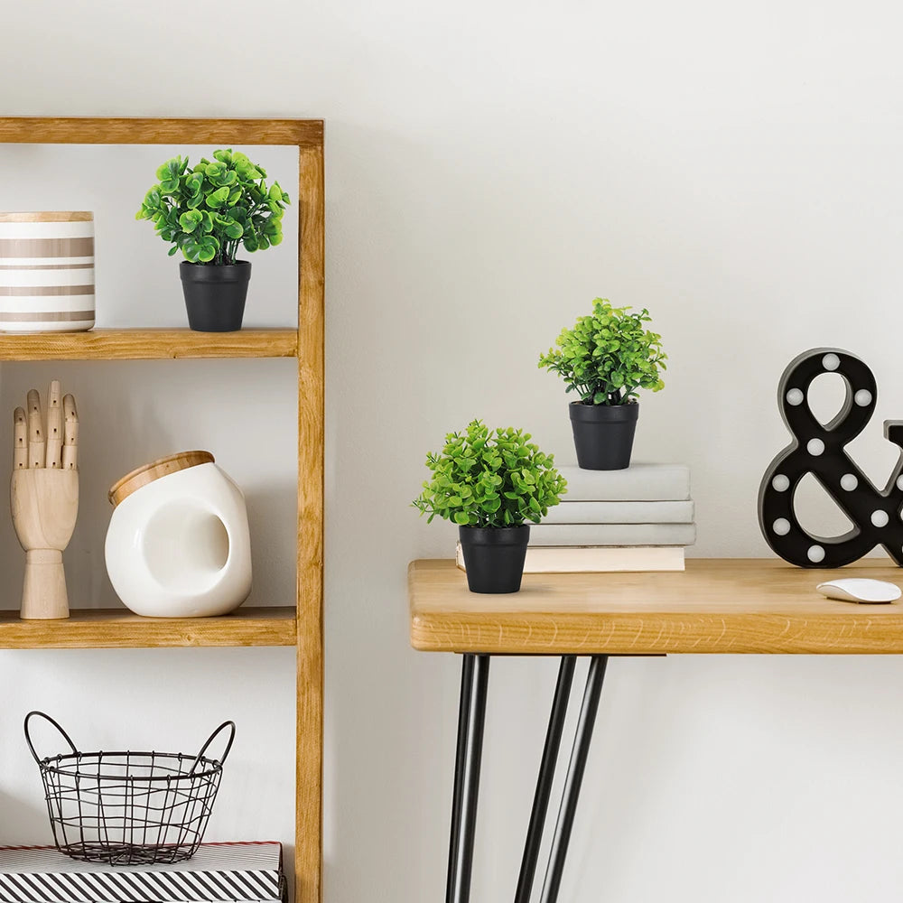 Lifelike Artificial Potted Plant for Indoor Decor