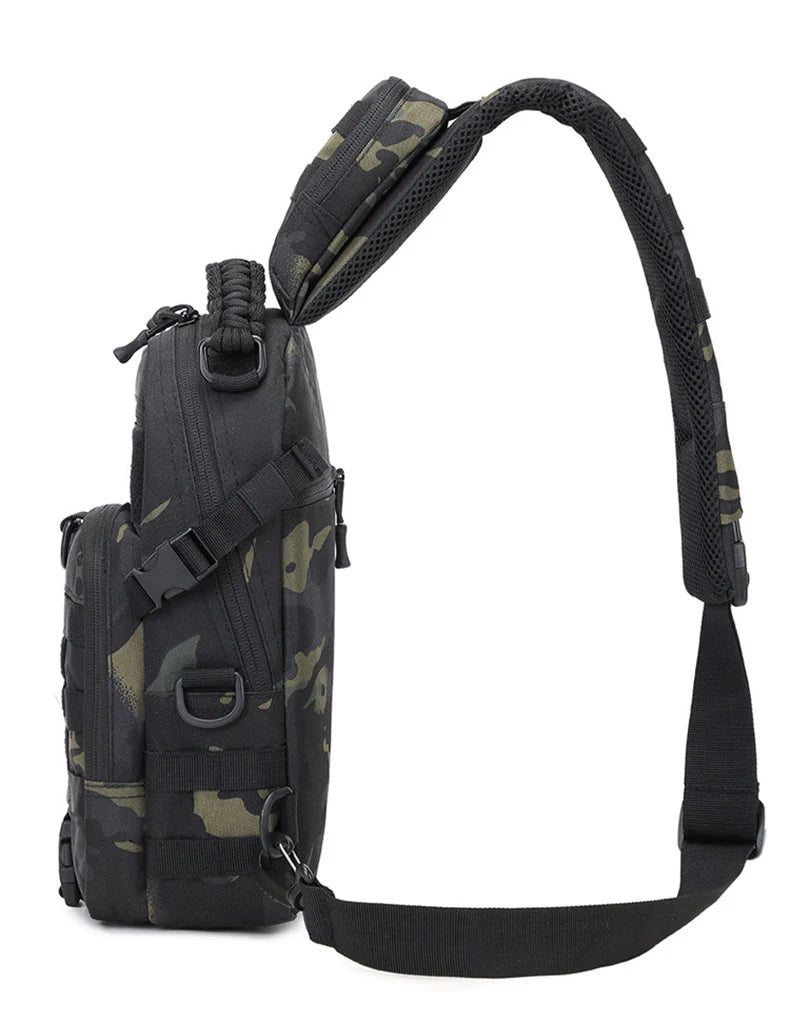 Tactical Chest Bag MOLLE Sling Backpack for Men