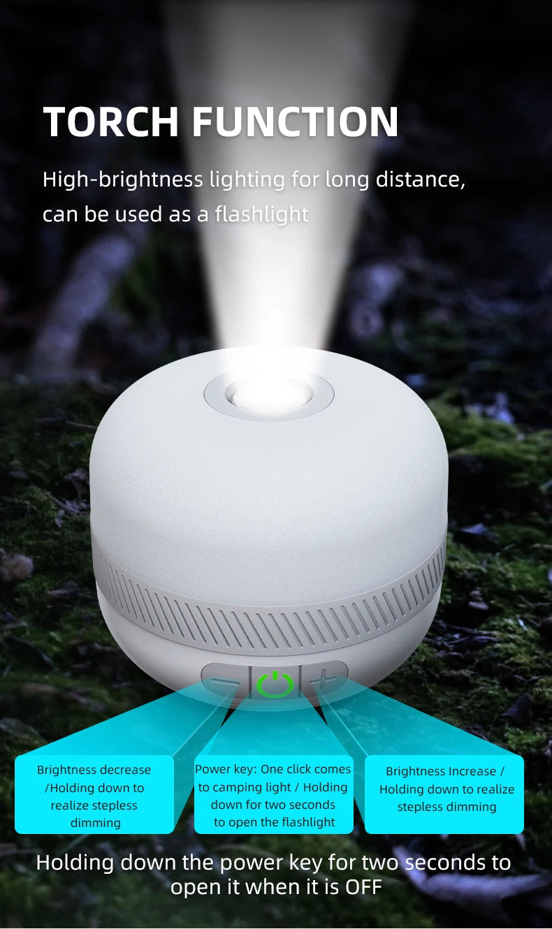 LV10 Rechargeable Outdoor LED Camping Lantern