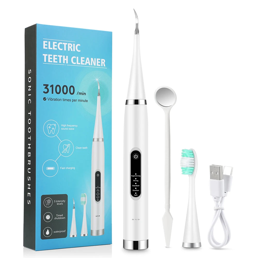Electric Dental Scaler – Tartar & Plaque Remover