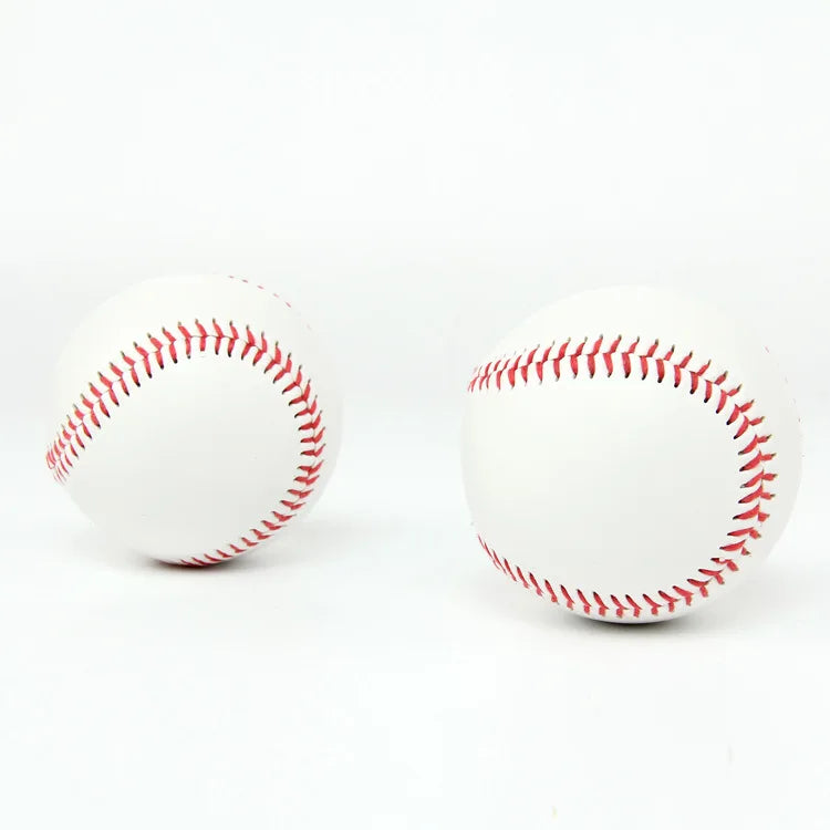 No. 9 Handmade Training Baseball – White Safety Ball