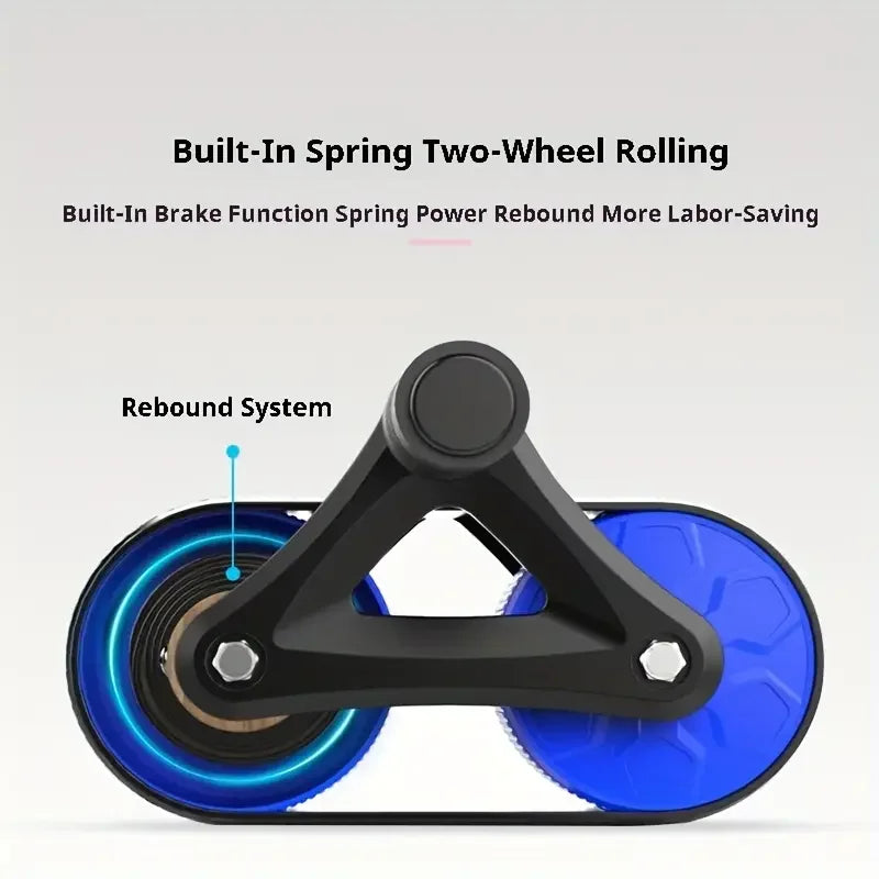 Stainless Steel Ab Roller Wheel Trainer