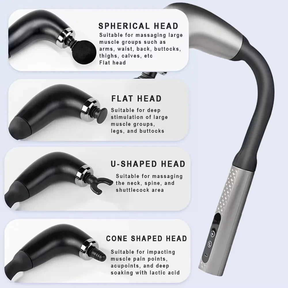 Smart Rechargeable Handheld Massage Gun