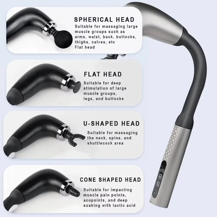 Smart Rechargeable Handheld Massage Gun