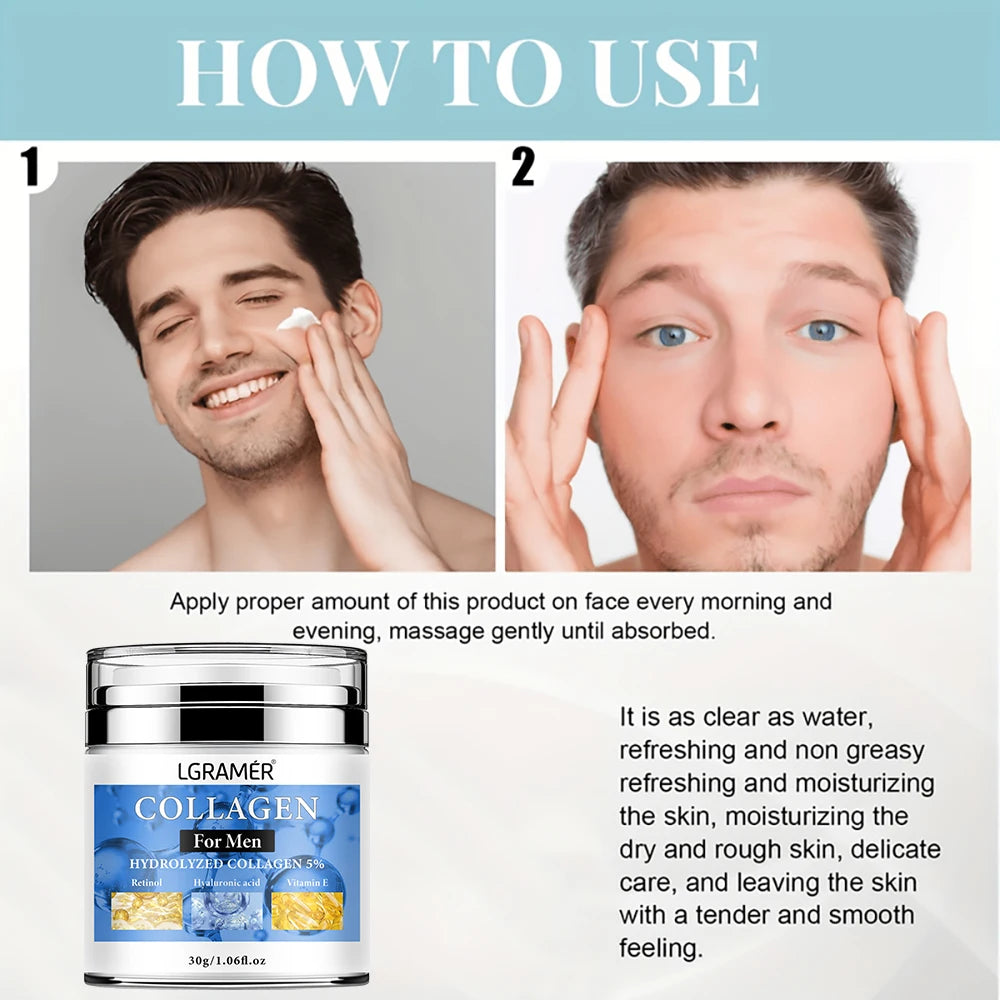 Men’s Anti-Wrinkle Retinol Face & Neck Cream
